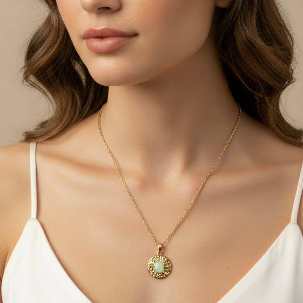 Gemma Medallion Necklace