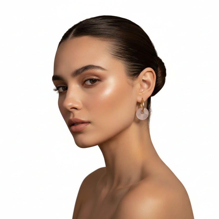 Krystal Hoops - Small