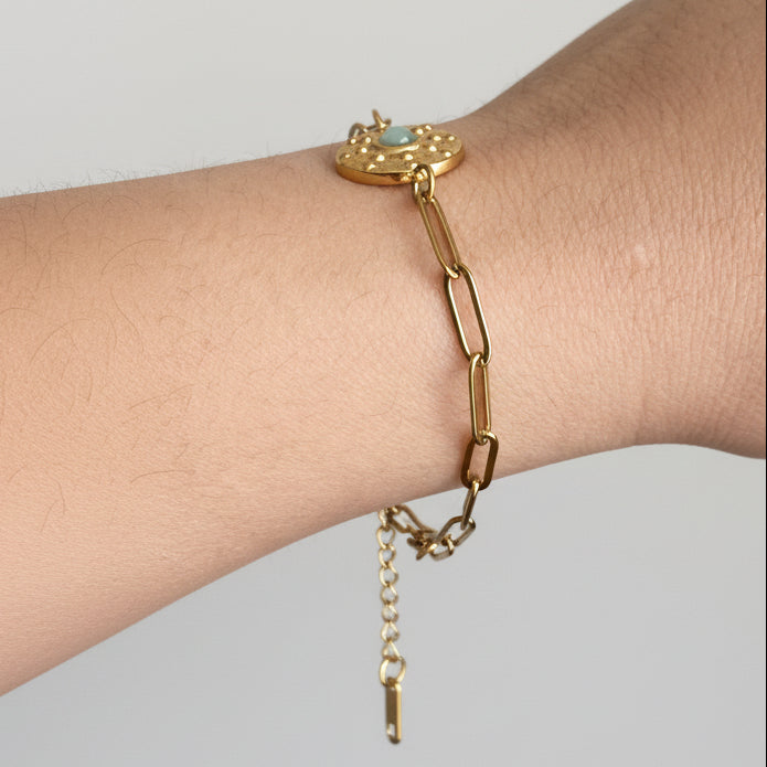 Noelle Medallion Bracelet