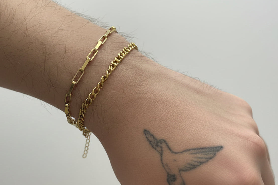 Antoni Cuban Chain Bracelet