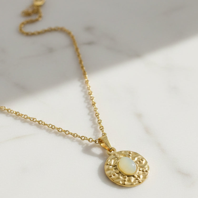 Gemma Medallion Necklace