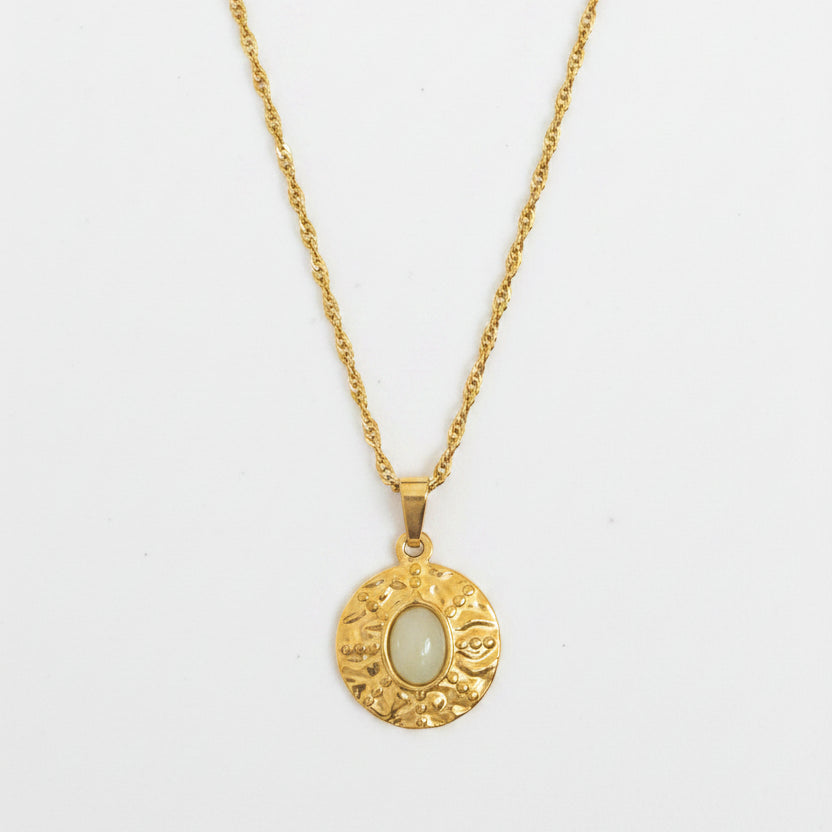Gemma Medallion Necklace