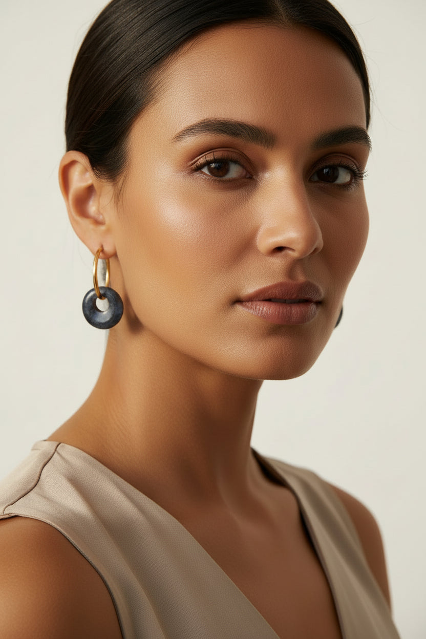 Krystal Hoops - Medium