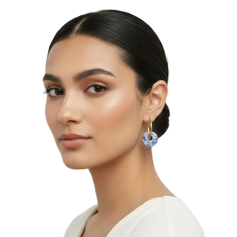 Krystal Hoops - Small