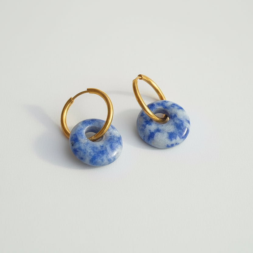 Krystal Hoops - Small