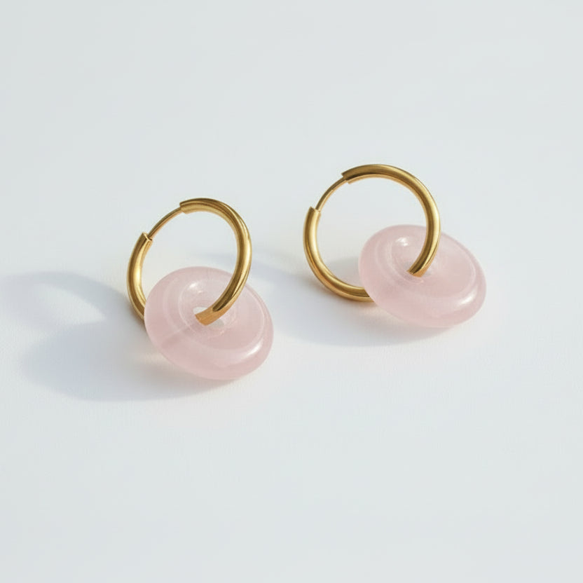 Krystal Hoops - Small