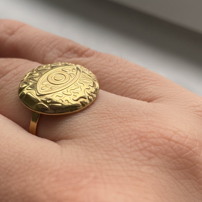 Neve Evil Eye Ring