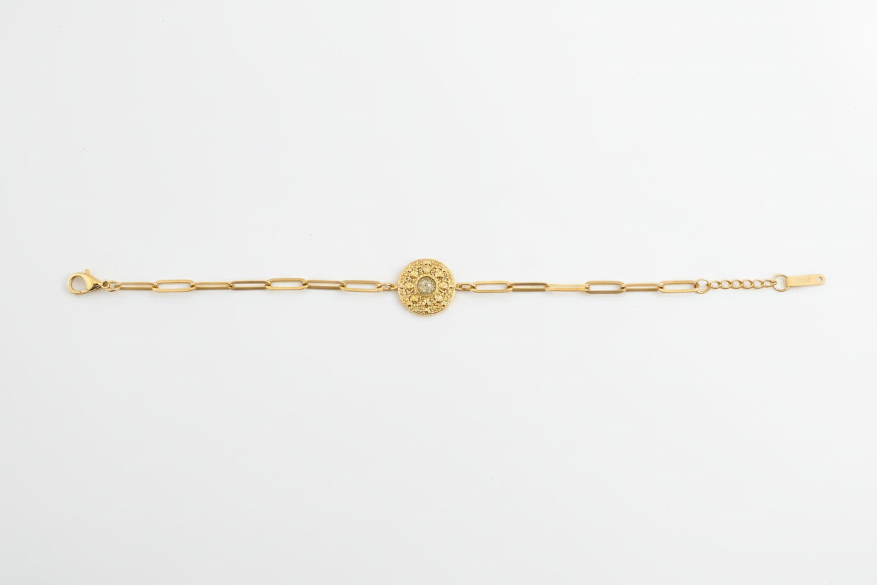 Noelle Medallion Bracelet