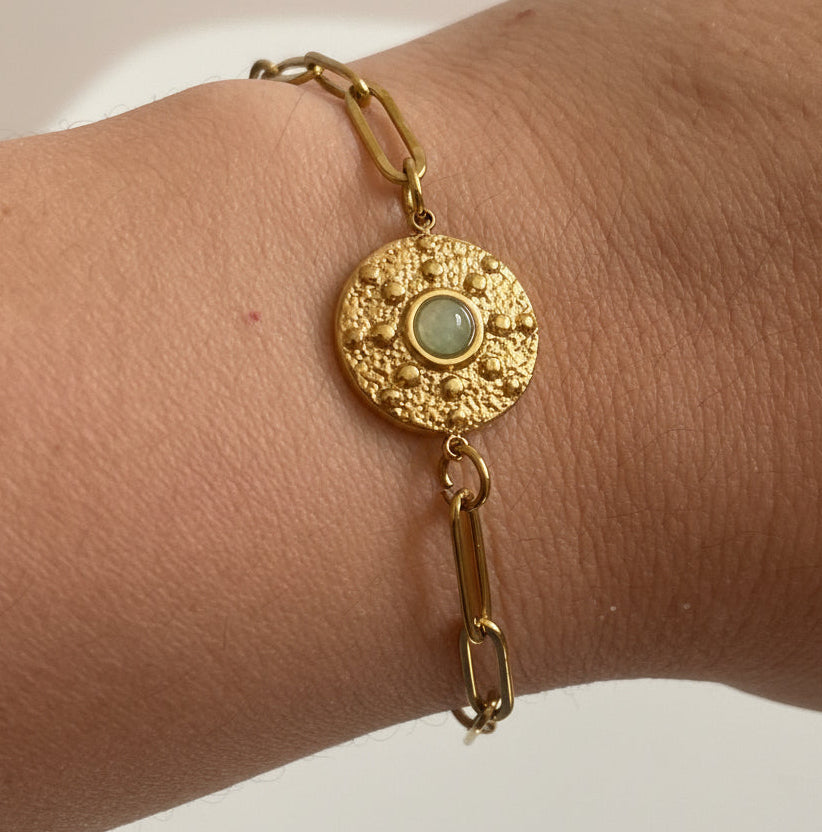 Noelle Medallion Bracelet