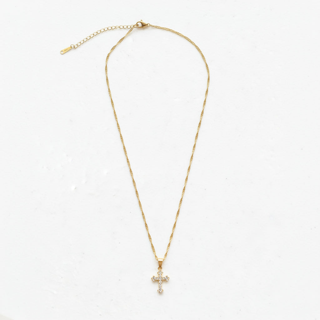 Antonia Cross Necklace