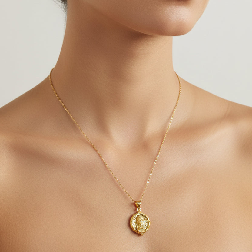 Mini Buddha Necklace