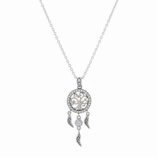 Aislin Dream Catcher Necklace