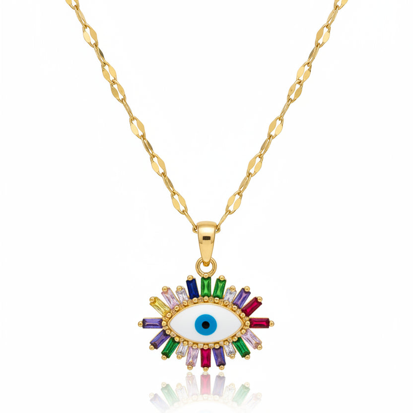 Arcoiris Evil Eye Necklace
