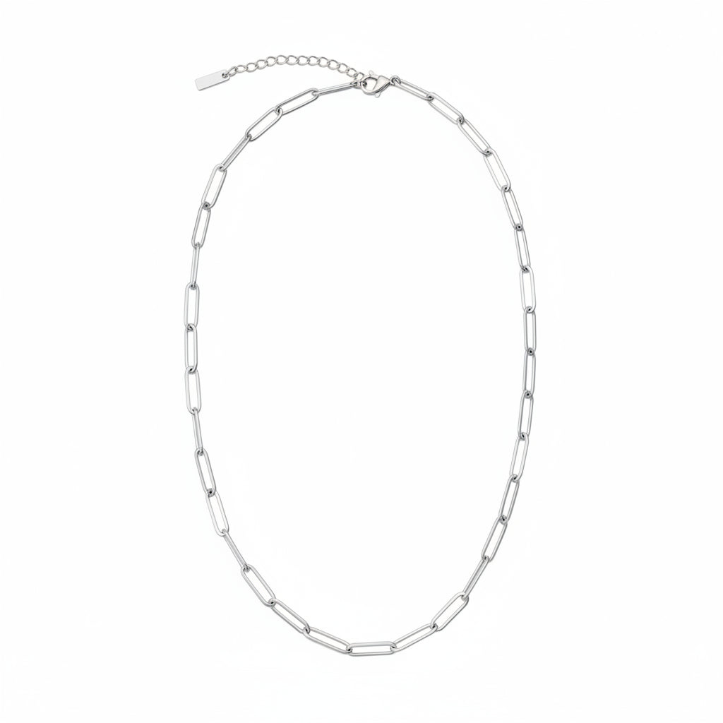 Peyton Paper Clip Necklace