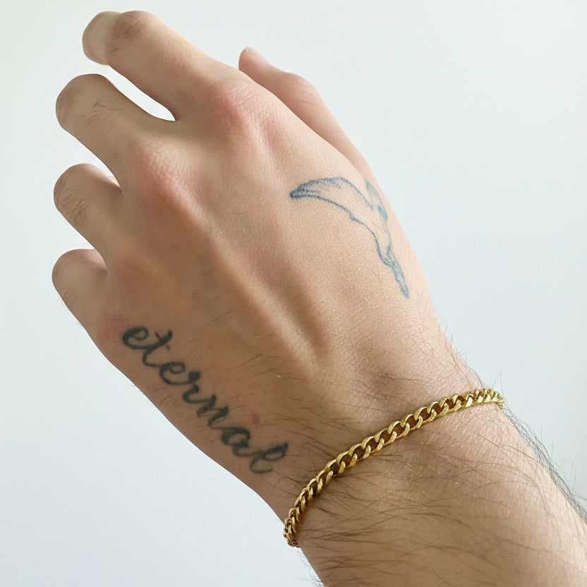 Antoni Cuban Chain Bracelet