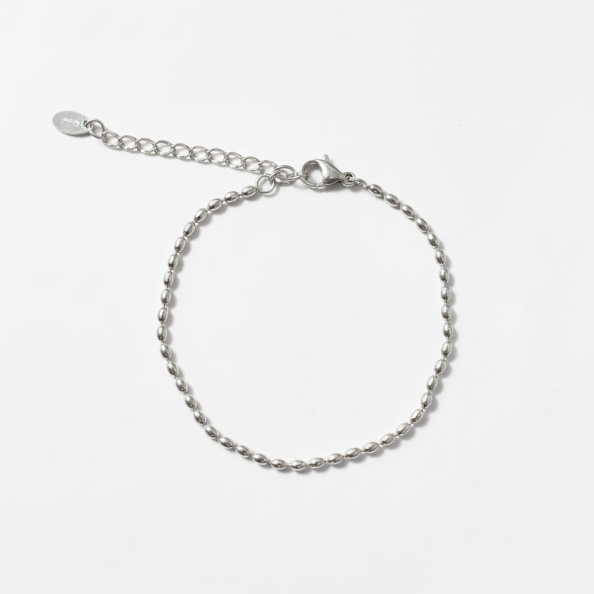 Erin Oval Bead Chain Bracelet