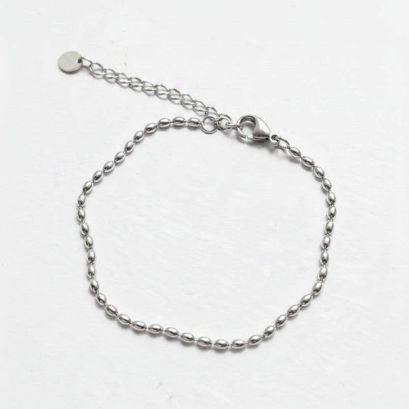Erin Oval Bead Chain Bracelet